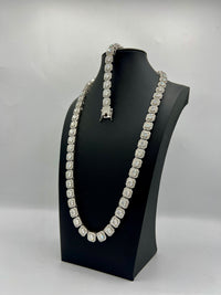 Tennis Set Silver & Moissanite