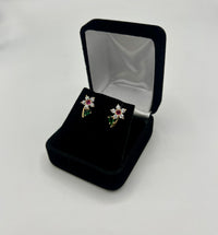 14k Flower Earrings