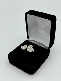 Silver Double Heart Ring