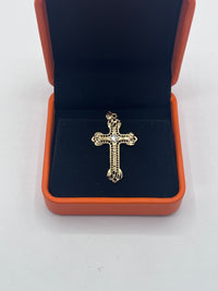 Gold Over Silver Holy Christianity Cross