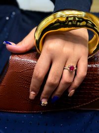 10k Ruby ring