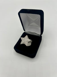 Silver Star Men Ring