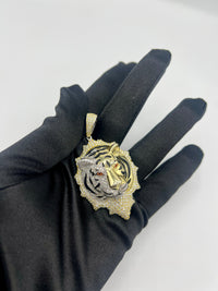 Silver Tiger Pendant