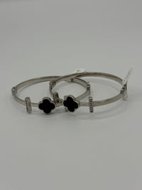 Silver Clover Bracelets