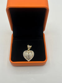 10k Elegant Heart Pendant By BB
