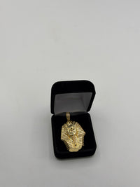 Egyptian pendant gold fill with Cz diamond