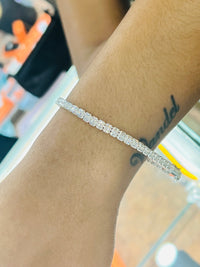 Silver White Moon Ice bracelet by BB