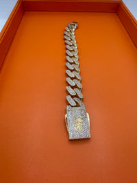 10k Iced Out Milano Bracelet 20mm by BB