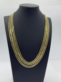 14K Solid Cuban