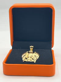 Gold Over Silver Hawk Pendant