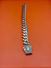 10K L Milano Bracelet by BB CZ Lock