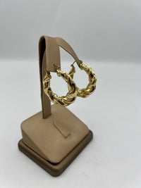 10k Hoop Earrings By BB