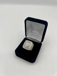 Silver Square Men Ring