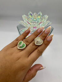 10k Heart Ring By BB