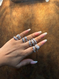 Wedding Trios Silver With Lab Grown Diamonds 💎 by BB