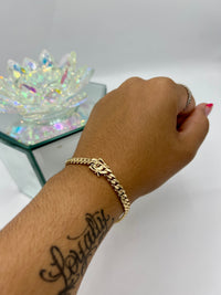14k Miami Cuban Bracelet By BB