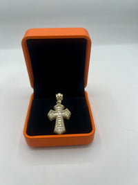 10k Cross Pendant By BB