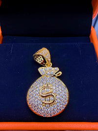 Free money bag pendant