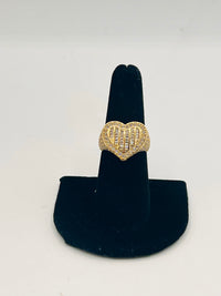 10K Gold Heart Rings w/ CZ