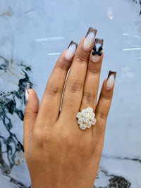 Women ring gold fill
