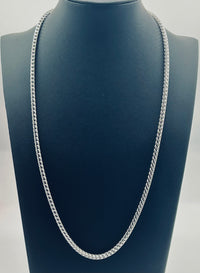 Sterling Silver 3.0mm Wheat Chains