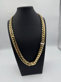 14K Semi solid Miami Cuban Link