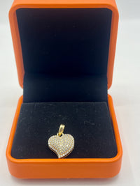 10k Heart Pendant By BB