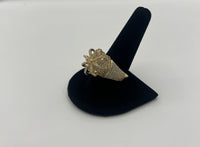14K Crown Ring