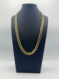 10K Solid Flat Cuban Chain by Bling Bling 💎