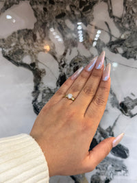 14K Yellow Gold Engagement Ring by BB