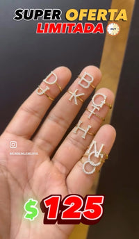14k Initial Ring on Sale by Bling Bling