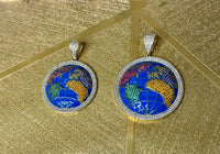 14K World 🌎 Pendant by Bling Bling 💎