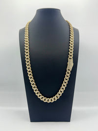 10K Milano Iced Out Chain 11mm by Bling 💎 Bling