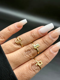 14K Cat Rings by BB