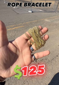 Instagram sale 💎 14k Rope Bracelet by BB