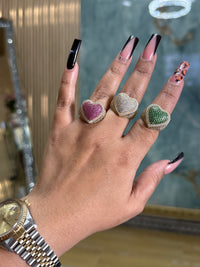 10K M Heart 💕 Rings by BB