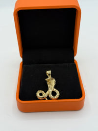Snake 🐍 Pendant Gold Over Silver By BB