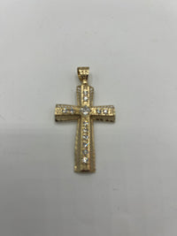 Big Cross CZ Pendent by BB