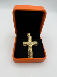 Jesus Cross CZ Charm (medium) by BB